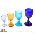 Pineapple colored wine glass drinking glass cup for christmas